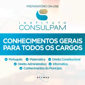 Imagem de capa para o Curso online CONHECIMENTO GERAIS - CONSULPAM