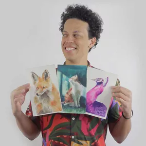 Imagem de capa para o Curso online Como Começar a pintar Aquarela