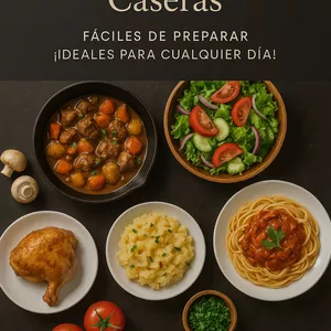Imagen de portada para Ebook Recetario 🔥💯con recetas casuales que cualquiera puede preparar 😉👌🏼