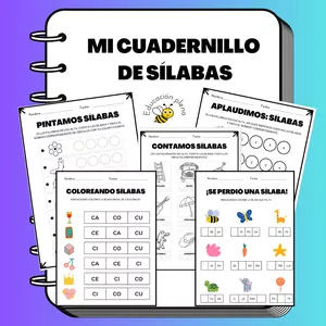 Imagen de portada para Ebook Cuadernillo sílabas 