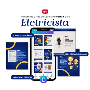 Imagem do curso PACK PARA ELETRICISTA - Criaé Studio