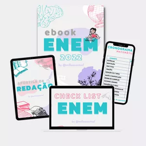 Imagem principal do produto e-book ENEM 2022