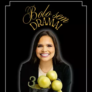 Imagem de capa para o Ebook BOLO SEM DRAMA - POR GRÃO DE AÇÚCAR