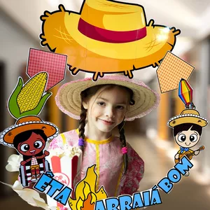 Imagem de capa para o Ebook Bambolê junino