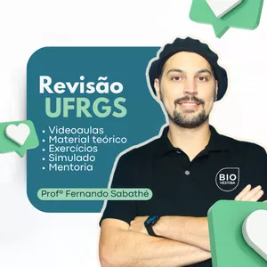 Imagem de capa para o Curso online Biologia com o Profº Fernando Sabathé