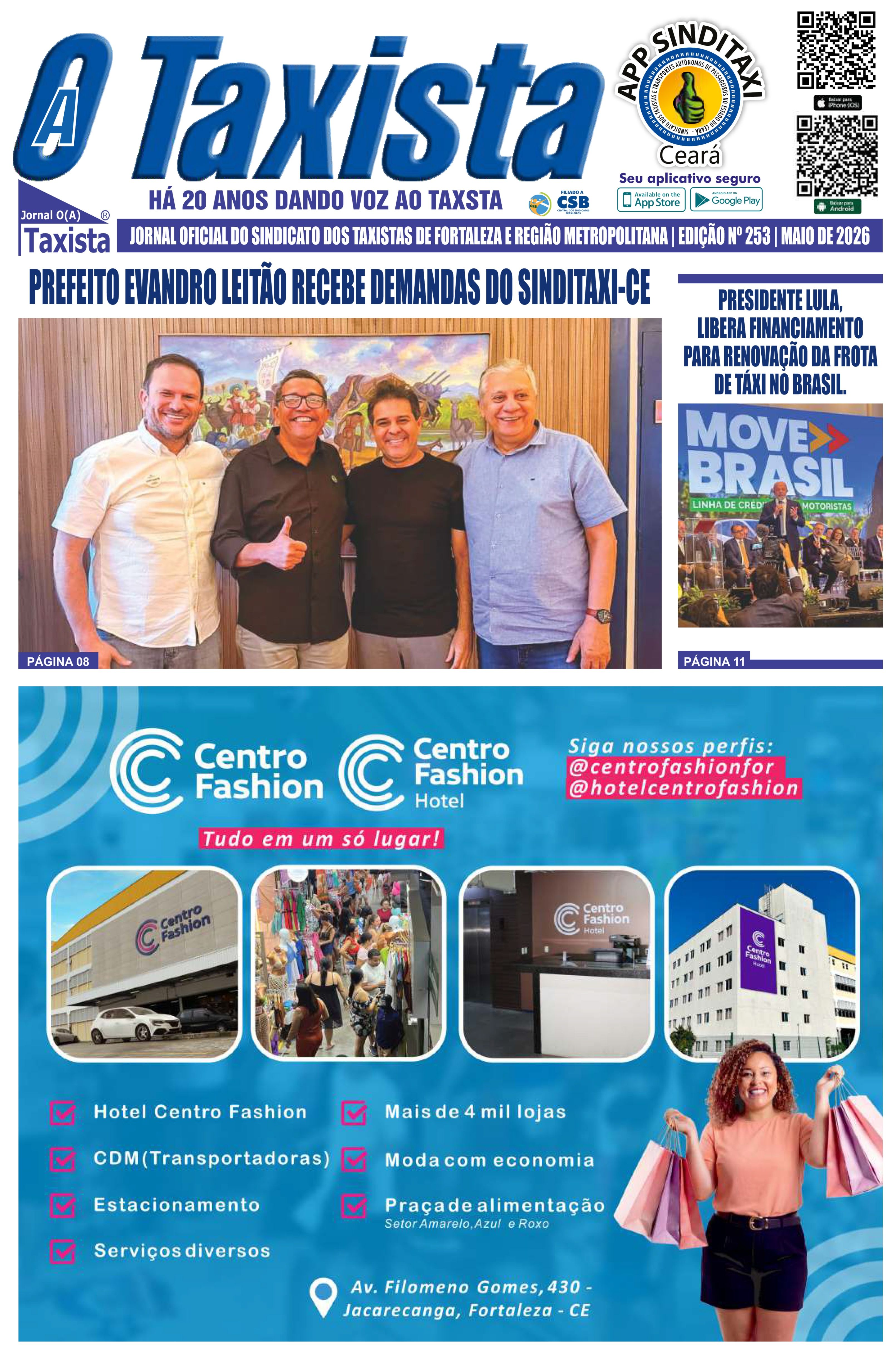 SINDITAXI CEARÁ - JORNAL O TAXISTA