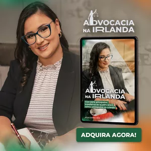 Imagem de capa para o Ebook E-book - Guia para advogados brasileiros se qualificarem na Irlanda (versão 2023)