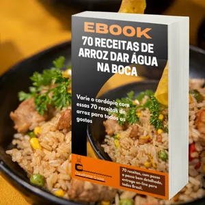 Imagem de capa para o Ebook Receitas de arroz  incrível-70