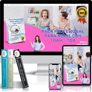 Imagen de portada para Ebook PACK PROFESIONAL TDA - TDAH