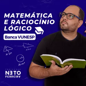 Imagem de capa para o Curso online Matemática e Raciocínio Lógico - Banca VUNESP