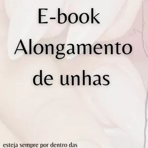 Imagem de capa para o Ebook ebook alongamento de unhas