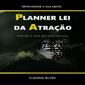 Imagem de capa para o Ebook Planner Lei da Atração