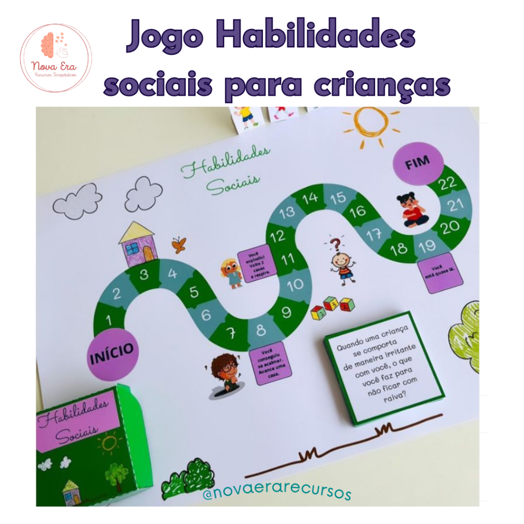 Jogo Habilidades Sociais para crianças