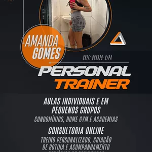Imagem de capa para o Serviço online Consultoria Personal Trainer Amanda Gomes silva