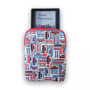 Imagem de capa para o Ebook Molde Imprimível de Capa para Kindle com Zíper