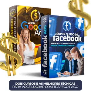 Imagem de capa para o Curso online Curso Facebook ADS e Google ADS em Vídeo Aulas