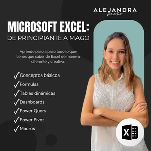 Imagen de portada para Curso online Suscripción Excel: de principiante a mago