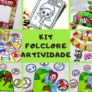 Imagem de capa para o Ebook KIT FOLCLORE
