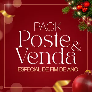 Imagem de capa para o Curso online 🎄Pack Poste e Venda – Especial Fim de Ano