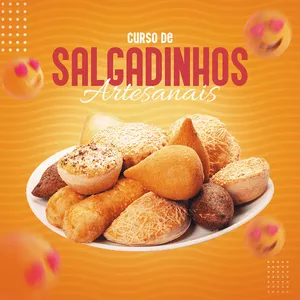 Curso de Salgadinhos Artesanais