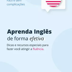 Imagem de capa para o Ebook Aprenda Inglês de Forma Efetiva 