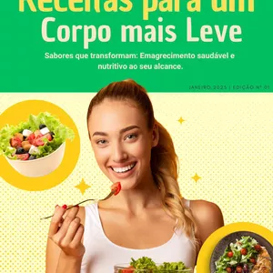Imagem de capa para o Ebook SABOR QUE EMAGRACE, Receitas para um CORPO MAIS LEVE