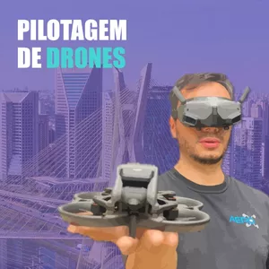 Imagem do curso Pilotagem de Drone