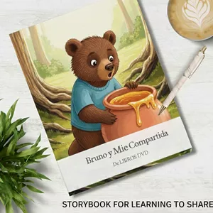 Imagen de portada para Ebook LIBRO INFANTIL - Bruno y la Miel Compartida