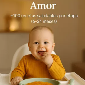 Imagen de portada para Ebook Recetario Nutriendo con Amor: 100+ Recetas Saludables para Bebés por Etapa (6 a 24 meses)