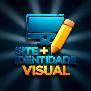 Imagem de capa para o Curso online Site + Identidade Visual