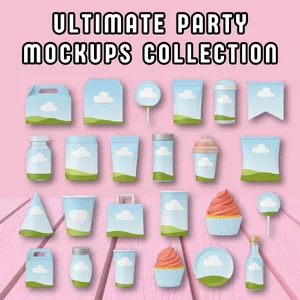 Cover image for Ebook Ultimate Party Mockups Collection