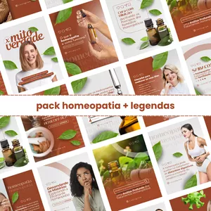 Imagem do curso PACK CANVA HOMEOPATIA
