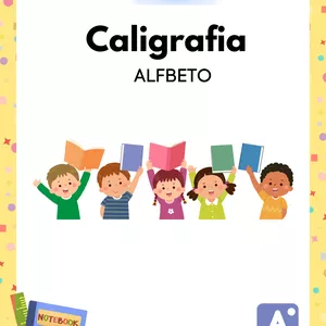 Imagem de capa para o Curso online CADERNO DE CALIGRAFIA - ALFABETO