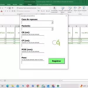 Imagem de capa para o Curso online Planilha para Evolução Nutricional de Pacientes Idosos