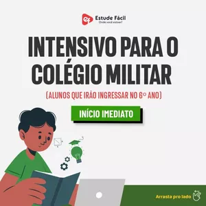 Imagem de capa para o Curso online Colégio Militar Intensivo