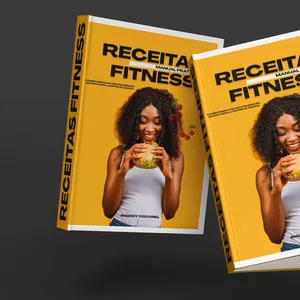Imagem de capa para o Ebook Manual Prático de Receitas Fitness