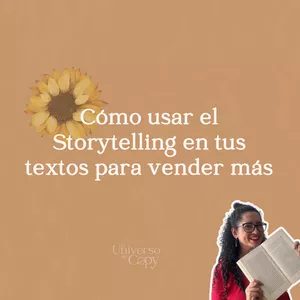 Imagen de portada para Curso online Cómo usar el Storytelling en tus textos para vender más