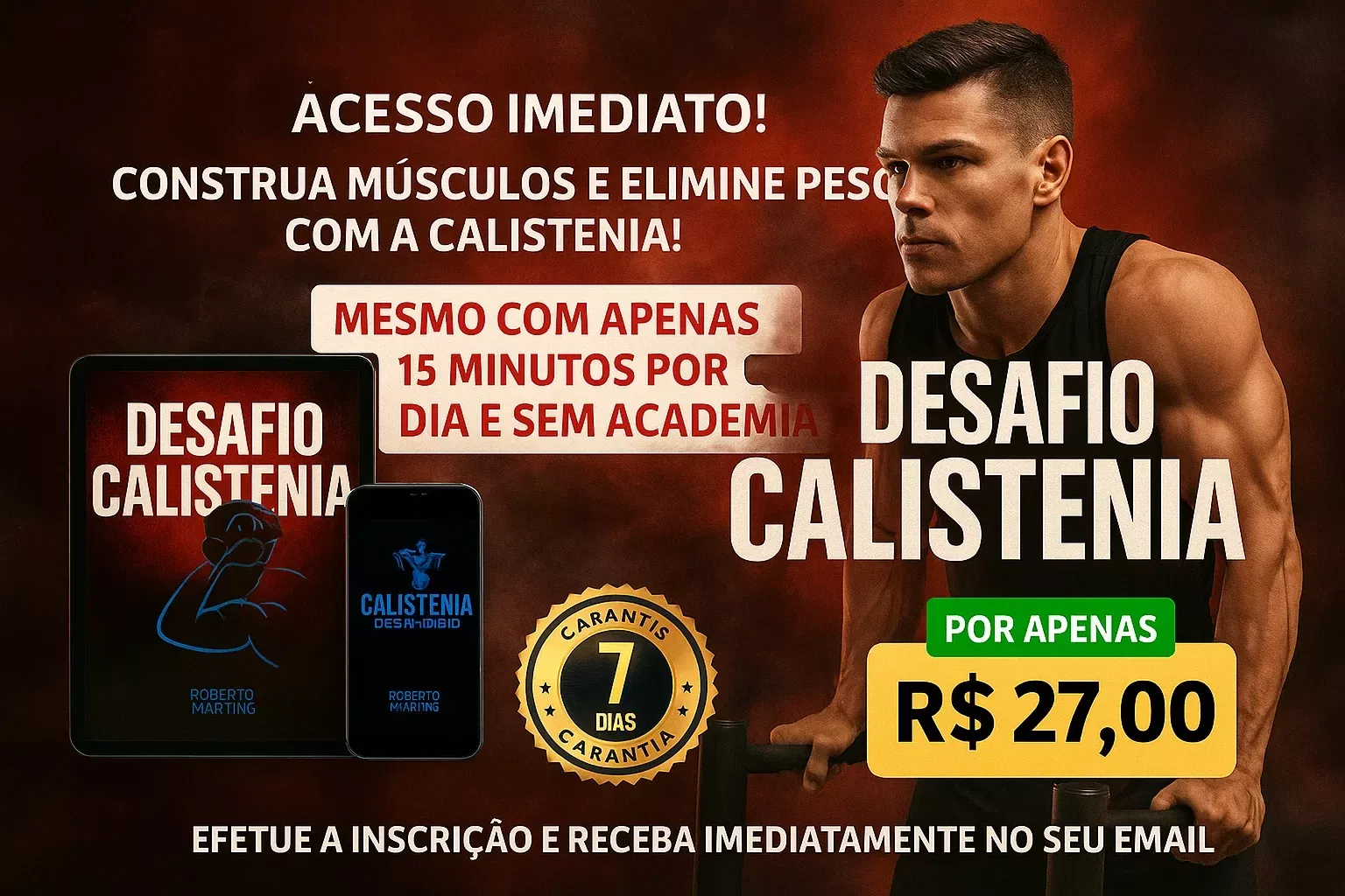 Desafio Calistenia em 21 Dias - Transforme seu Corpo em Casa — imagem 2