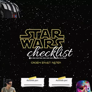 Imagem de capa para o Ebook Checklist Star Wars Ordem Ernst Rister