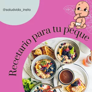 Imagen de portada para Ebook Recetas para tu peque (tradicional y BLW)