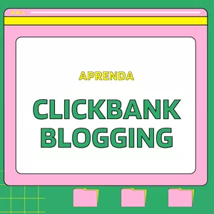 Imagem principal do produto Aprenda Clickbank Blogging