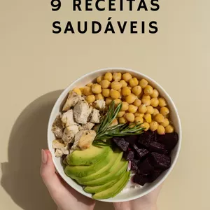 Imagem de capa para o Ebook 9 receitas para emagrecer em 30 dias