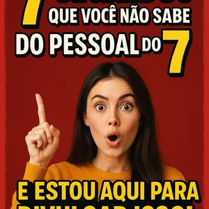 Imagem de capa para o Curso online 7 segredos que você não sabe do pessoal do 7 E estou aqui para divulgar isso!