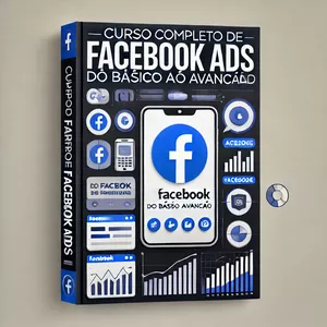 Imagem de capa para o Ebook Curso Completo de Facebook Ads: Do Básico ao Avançado