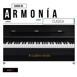 Imagen de portada para Curso online Curso de Armonía clásica - Nivel 1