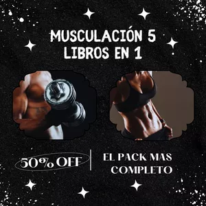 Imagen de portada para Ebook musculación 5 libros en 1 el pack mas completo