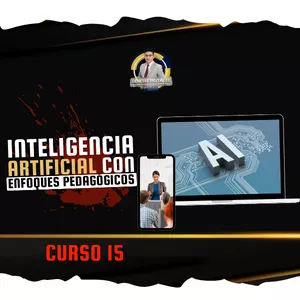 Imagen de portada para Curso online INTELIGENCIA ARTIFICIAL CON ENFOQUES PEDAGÓGICOS