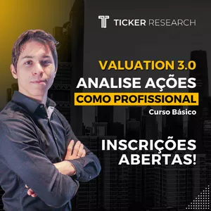Imagem de capa para o Curso online Ticker Research: Curso de Valuation 3.0 - Básico