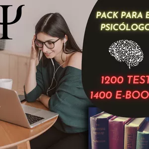 Imagem principal do produto El Maletín del Psicólogo 1200 Test -1400 E-books