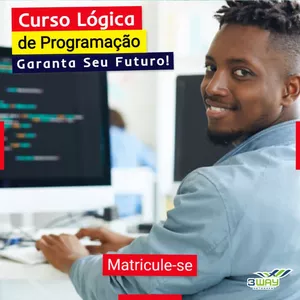 Imagem de capa para o Curso online Curso de Lógica de Programação para Aprender a Programar